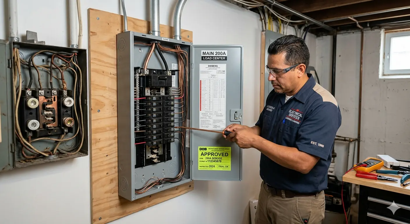 200-Amp Panel Upgrade