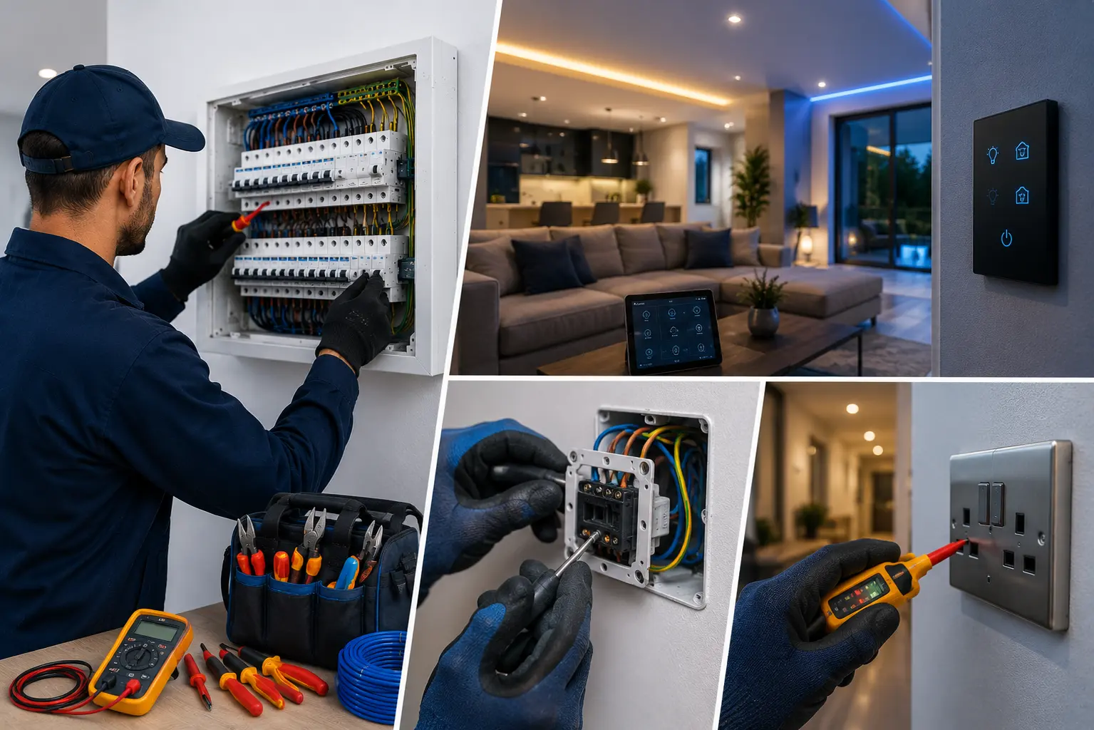 Commercial electrical installation